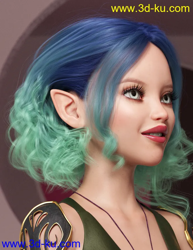 Texture Expansion for Bendine Hair模型的图片11