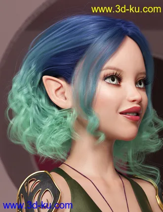 3D打印模型Texture Expansion for Bendine Hair的图片