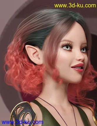 3D打印模型Texture Expansion for Bendine Hair的图片