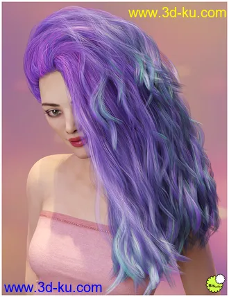 3D打印模型Texture Expansion for Biscuits Jam Hair的图片