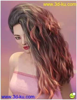 3D打印模型Texture Expansion for Biscuits Jam Hair的图片