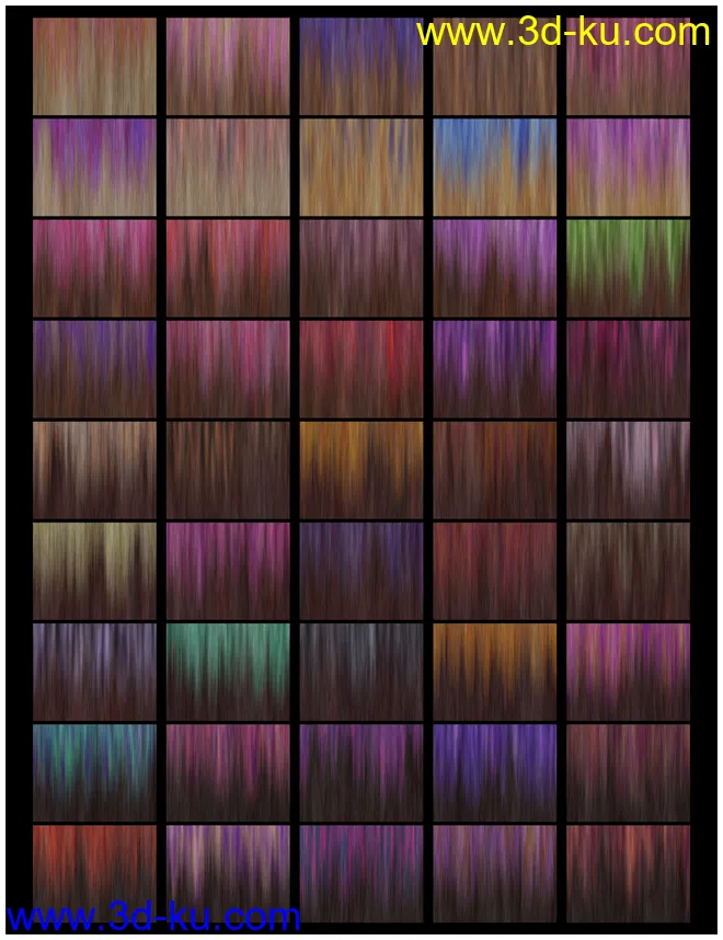 Texture Expansion for Biscuits Jam Hair模型的图片4