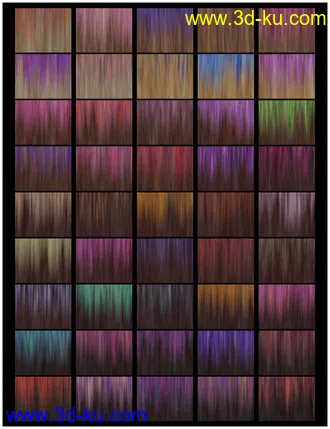 3D打印模型Texture Expansion for Biscuits Jam Hair的图片