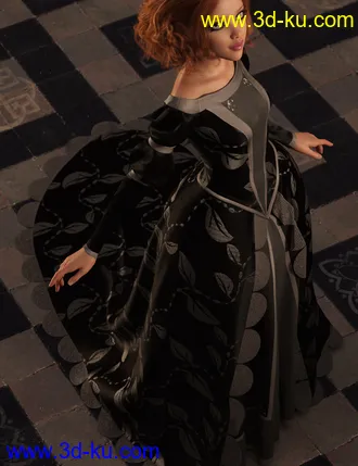 3D打印模型Texture Expansion for Gown of Fantasy 1的图片