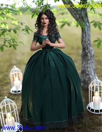 3D打印模型Texture Expansion for Gown of Fantasy 2的图片