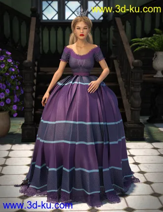 3D打印模型Texture Expansion for Gown of Fantasy 2的图片