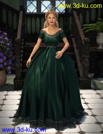 3D打印模型Texture Expansion for Gown of Fantasy 2的图片