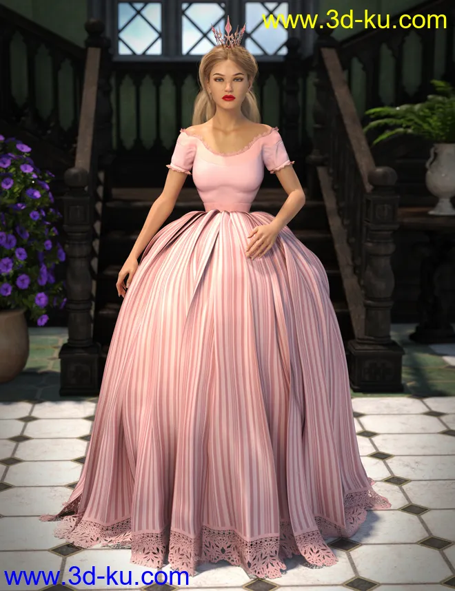 Texture Expansion for Gown of Fantasy 2模型的图片8