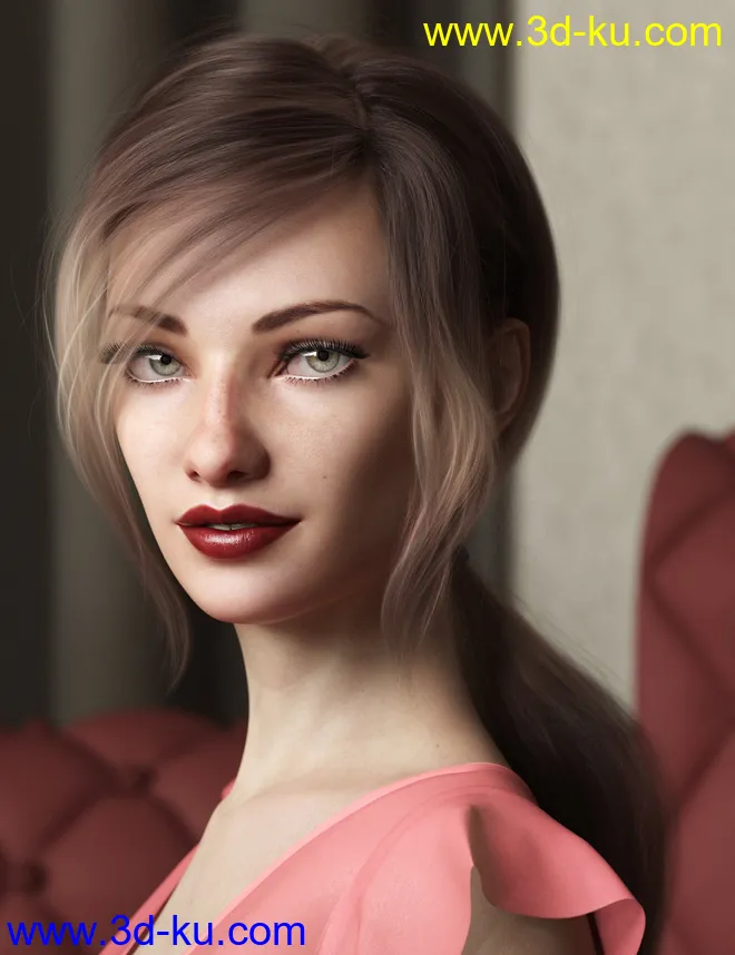 Texture Expansion for Low Ponytail Hair模型的图片8