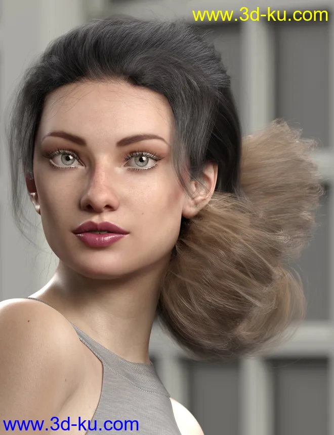 Texture Expansion for Low Updo Hair模型的图片5