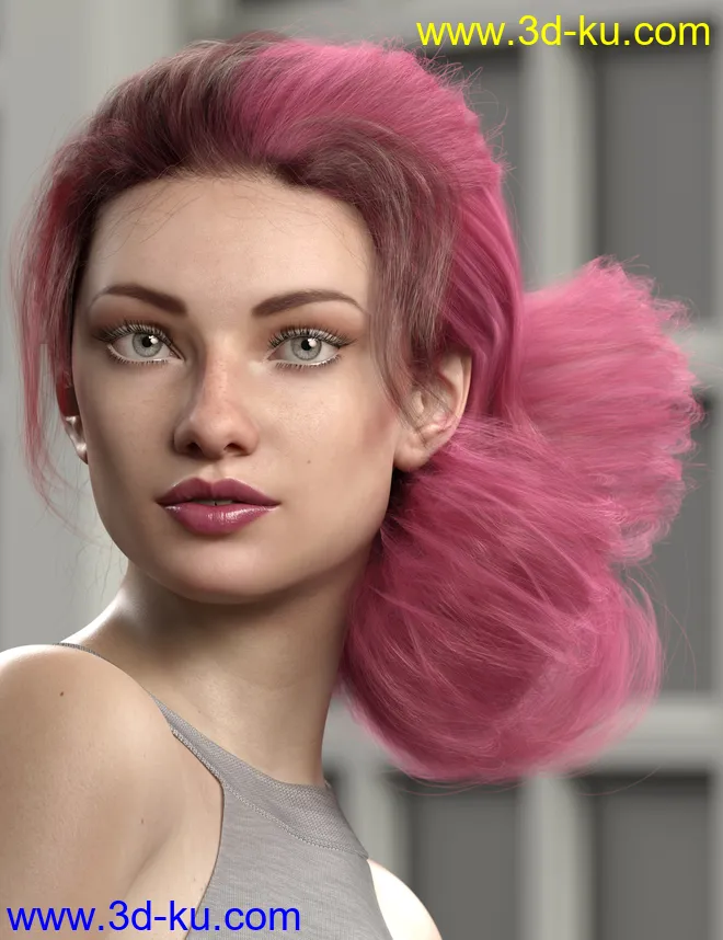 Texture Expansion for Low Updo Hair模型的图片8