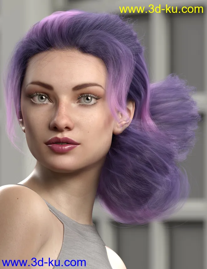 Texture Expansion for Low Updo Hair模型的图片12