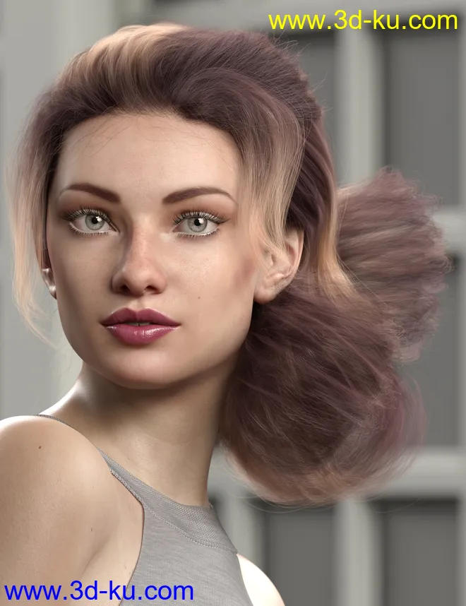 Texture Expansion for Low Updo Hair模型的图片13