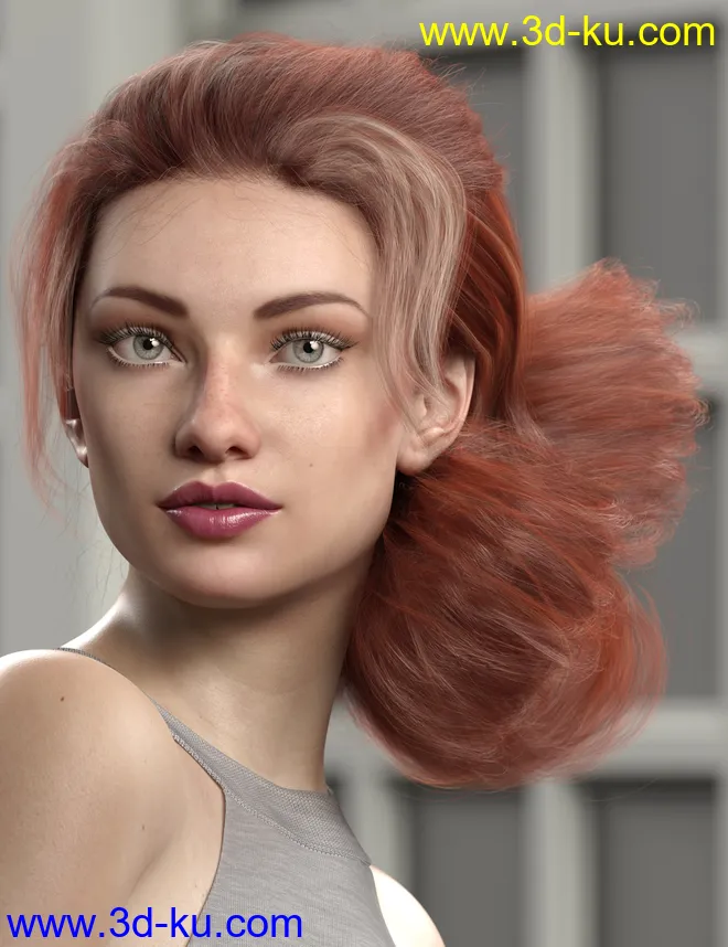 Texture Expansion for Low Updo Hair模型的图片14