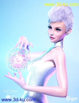 3D打印模型The Arcanist Props and Poses for Victoria 8 and Genesis 8 Female的图片