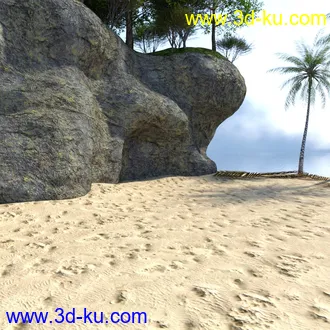 3D打印模型The Beach的图片