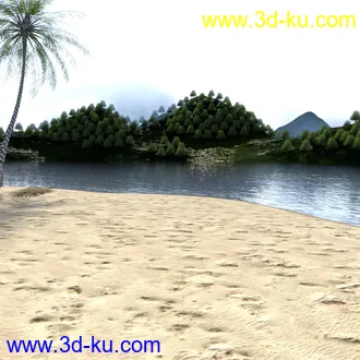 3D打印模型The Beach的图片