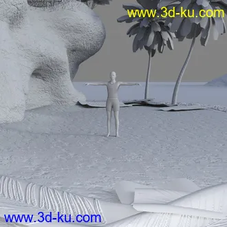 3D打印模型The Beach的图片