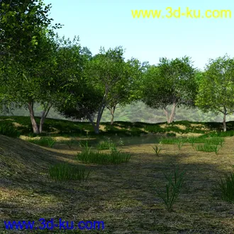 3D打印模型The Beautiful Lake的图片