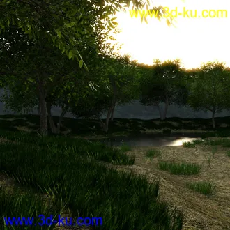 3D打印模型The Beautiful Lake的图片