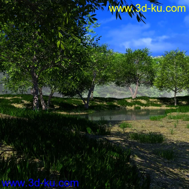 The Beautiful Lake模型的图片12