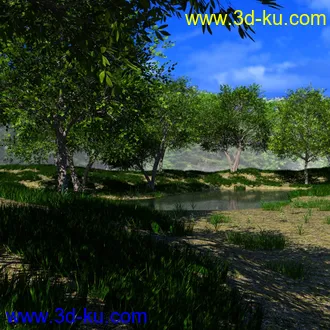 3D打印模型The Beautiful Lake的图片