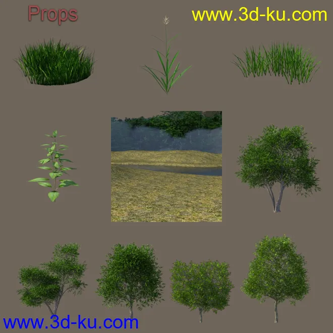 The Beautiful Lake模型的图片15