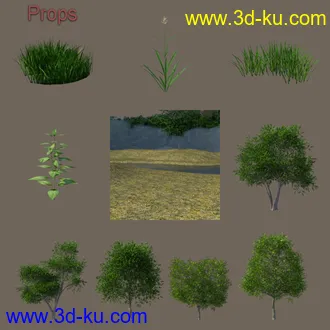 3D打印模型The Beautiful Lake的图片