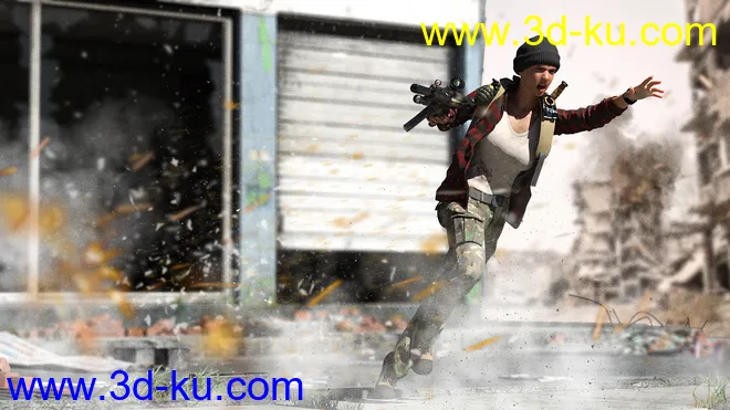 The Divide Outfit and Props for Genesis 8 Female(s)模型的图片2