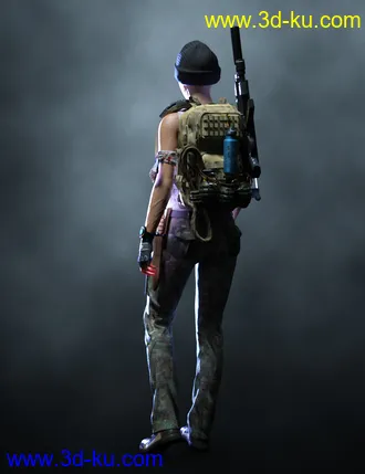 3D打印模型The Divide Outfit and Props for Genesis 8 Female(s)的图片