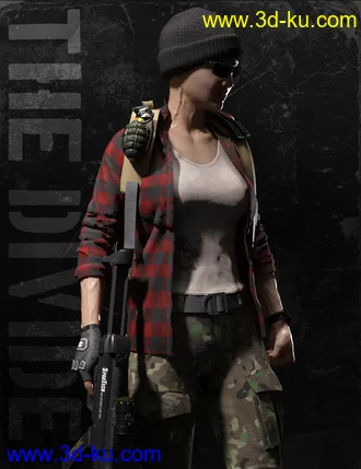 3D打印模型The Divide Outfit and Props for Genesis 8 Female(s)的图片