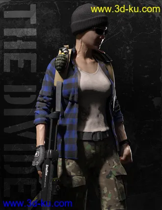 3D打印模型The Divide Outfit and Props for Genesis 8 Female(s)的图片