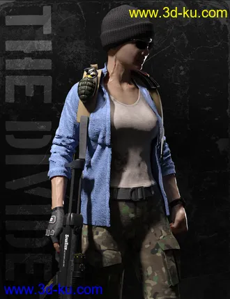 3D打印模型The Divide Outfit and Props for Genesis 8 Female(s)的图片