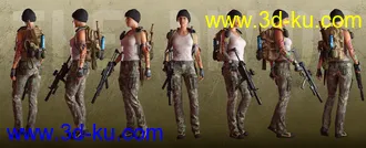 3D打印模型The Divide Outfit and Props for Genesis 8 Female(s)的图片