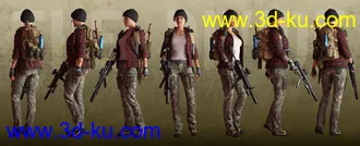 3D打印模型The Divide Outfit and Props for Genesis 8 Female(s)的图片