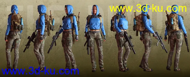 The Divide Outfit and Props for Genesis 8 Female(s)模型的图片15