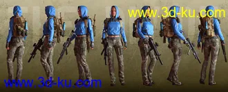 3D打印模型The Divide Outfit and Props for Genesis 8 Female(s)的图片