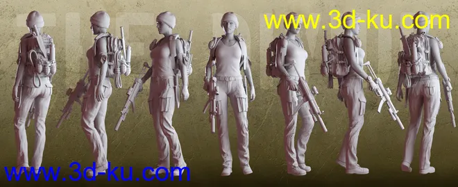 The Divide Outfit and Props for Genesis 8 Female(s)模型的图片16