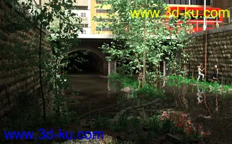 3D打印模型The Drain的图片