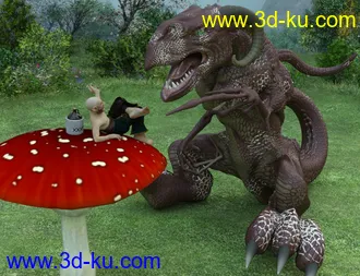 3D打印模型The Great Wyvern的图片