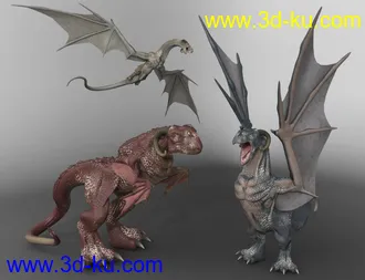 3D打印模型The Great Wyvern的图片