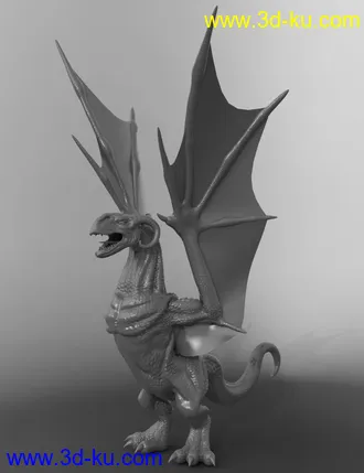 3D打印模型The Great Wyvern的图片