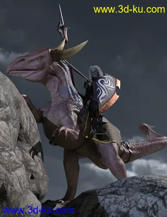 3D打印模型The Riding Drake的图片