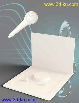 3D打印模型The Singer Prop N Poses for Genesis 3 and 8 Female(s)的图片