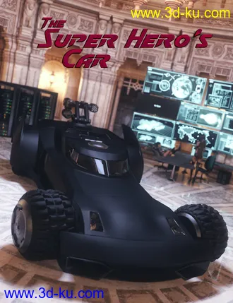 3D打印模型The Super Hero's Car的图片