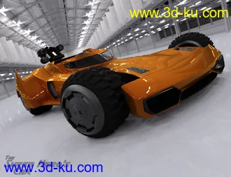 3D打印模型The Super Hero's Car的图片