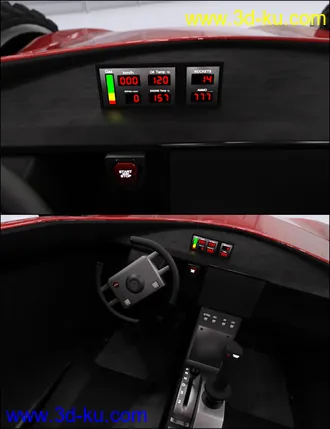 3D打印模型The Super Hero's Car的图片