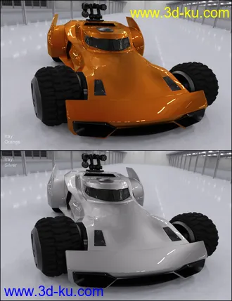 3D打印模型The Super Hero's Car的图片