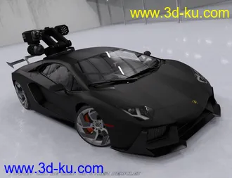 3D打印模型The Super Hero's Car的图片
