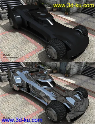 3D打印模型The Super Hero's Car的图片